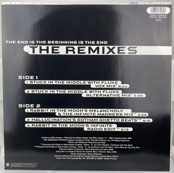 The Smashing Pumpkins ‎– The End Is The Beginning Is The End (The Remixes) - Afbeelding 2