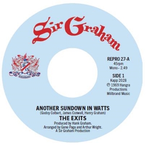12in - 7-Another Sundown In Watts / I Don't Want To Hear It - Exits