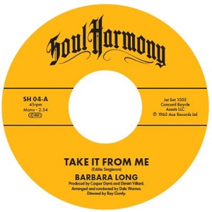 12in - 7-Take It From Me / Poor Loser - Barbara & the Cautions Long
