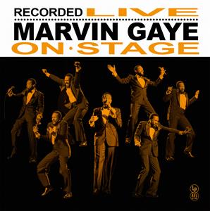 LP - Recorded Live On Stage - Marvin Gaye