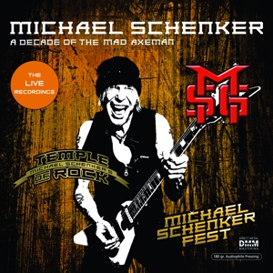 LP - A Decade of the Mad Axeman - Live - Michael Schenker Fest