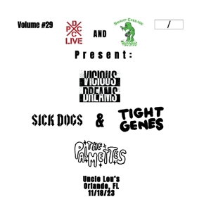 LP - Dcxpc Live Vol. 29 - Vicious Dreams & the Palmettes & Sick Dogs