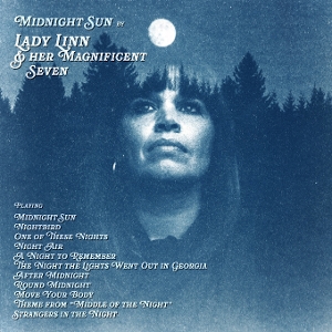 LP - Midnight Sun - Lady Linn & Her Magnificent Seven